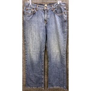 Vintage Lucky Brand Dungarees Jeans Bootcut Medium Wash Womens Size 14 (33x31)